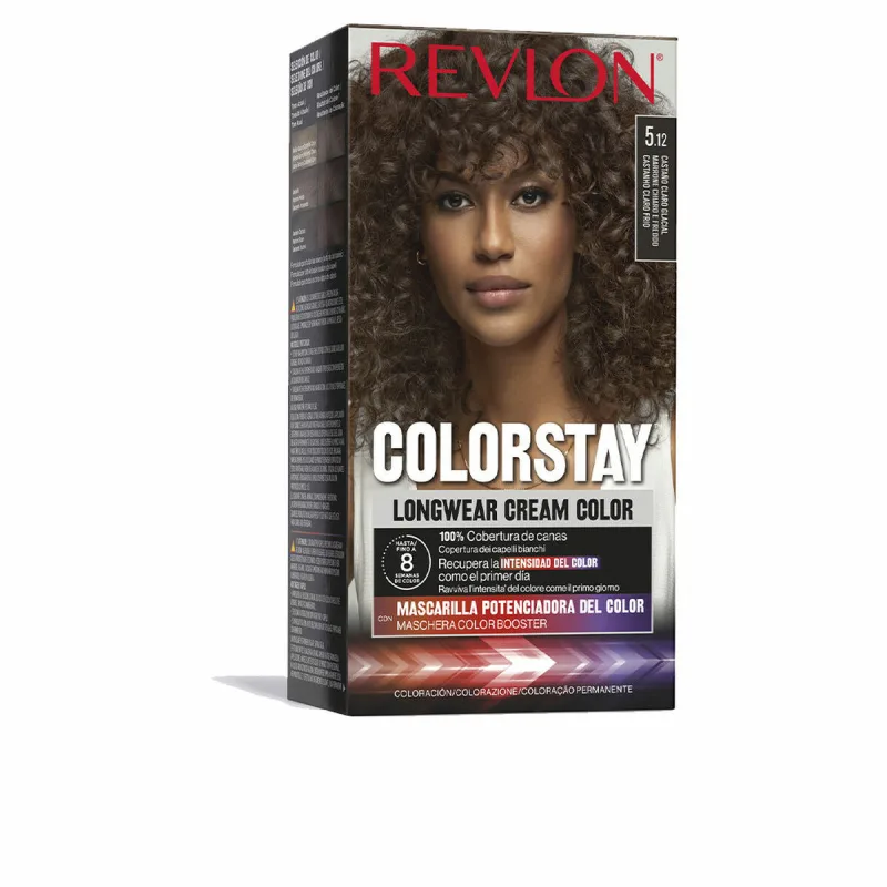 Vopsea de păr, Revlon, COLORSTAY Cream Color, castaniu glacial — preț și oferte