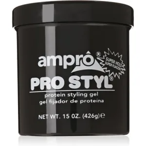 Gel pentru styling, Ampro, Pro Styl, super fixare, negru