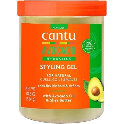 Gel hidratant pentru păr, Cantu, Avocado, 524g — preț și oferte