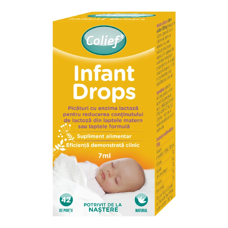 Picaturi pentru sugari Infant Drops, 7 ml, Colief — preț și oferte