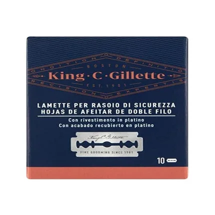 Rezerve Bărbierit King C. Gillette, 10 Lame — preț și oferte