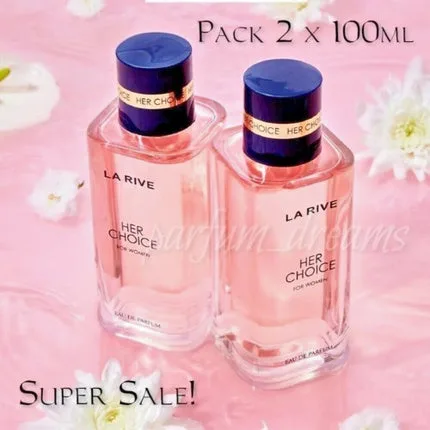 Parfum La Rive HER CHOICE 100 ml, arome florale și fructate — preț și oferte