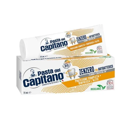Pastă de dinți, Pasta Del Capitano, ghimbir, 75ml — preț și oferte