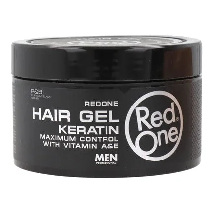 Gel de păr Red One cu Keratină, 400 ml, control maxim, vitamine A și E RILASTIL — preț și oferte