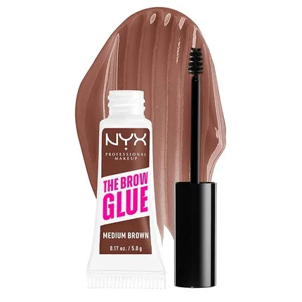 Gel de sprancene, NYX, The Brow Glue, maro mediu NYX Professional Makeup — preț și oferte