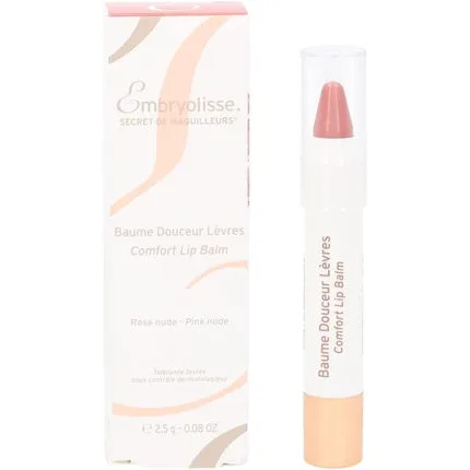 Balsam de buze, Embryolisse, Comfort Lip Balm, roz nude — preț și oferte