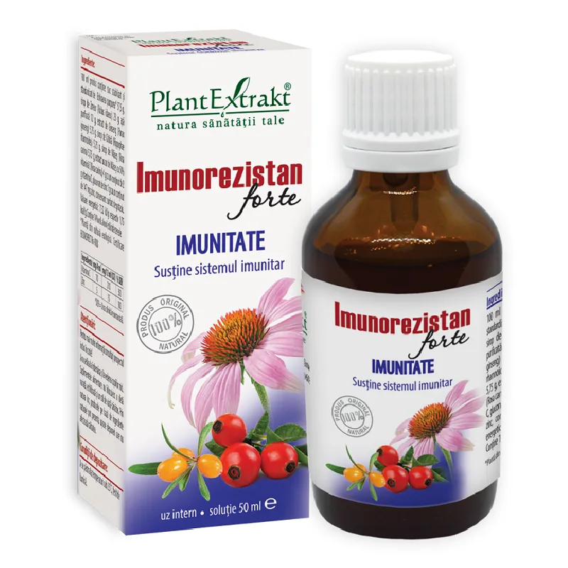 Imunorezistan Forte imunitate, 50 ml, Plant Extrakt — preț și oferte