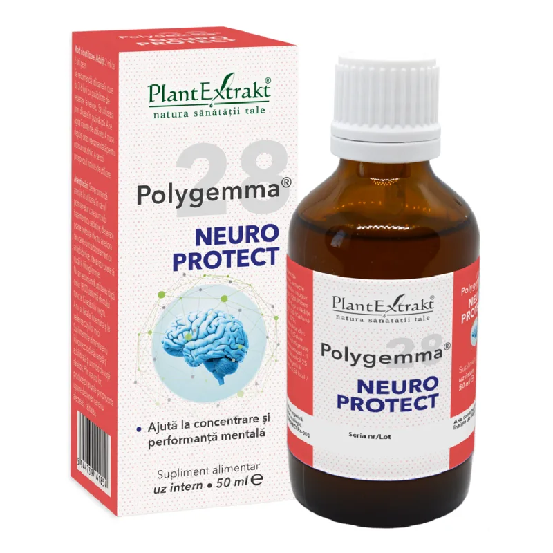 Polygemma 28 Neuro Protect, 50 ml, Plant Extrakt PLANTEXTRAKT — preț și oferte