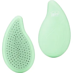 Perie Wet Brush Go Green Palm, Infuzata cu ulei de arbore de ceai, Verde