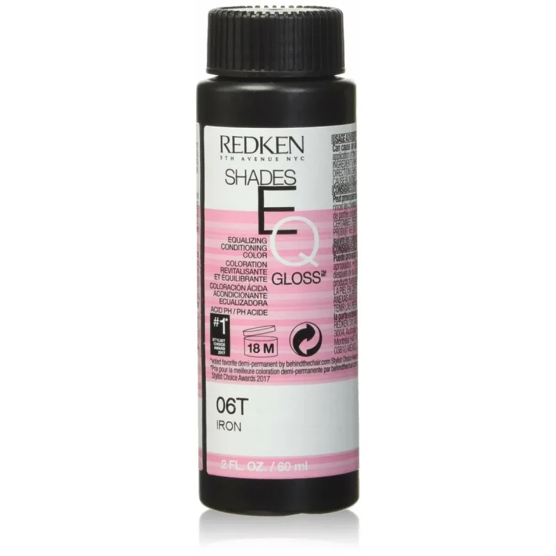 Vopsea nuantatoare, Redken Shades EQ, 06 T Iron — preț și oferte