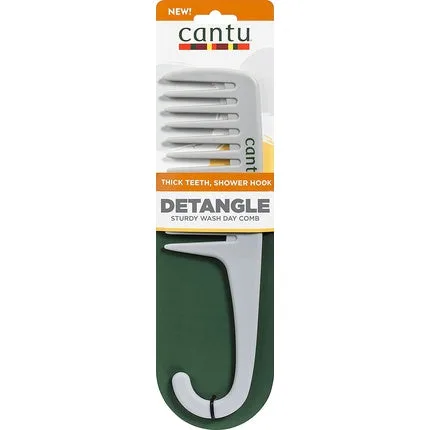 Pieptene Cantu Detangle, alb, design cu cârlig — preț și oferte