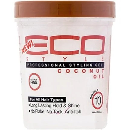 Gel de coafat, Eco Styler, cu nucă de cocos, 907g — preț și oferte