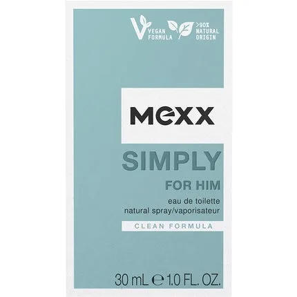Eau de Toilette, Mexx Simply, pentru Barbati, 30ml — preț și oferte
