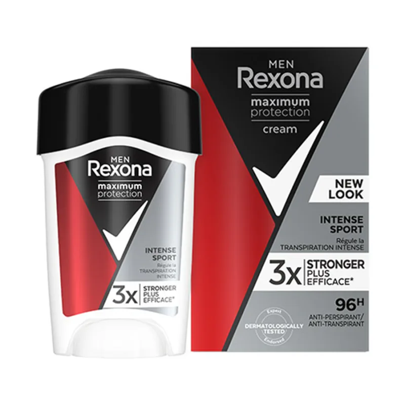 Rexona Men Deostick Max Pro Intense Sport, 97g, Alb/Negru/Roșu — preț și oferte