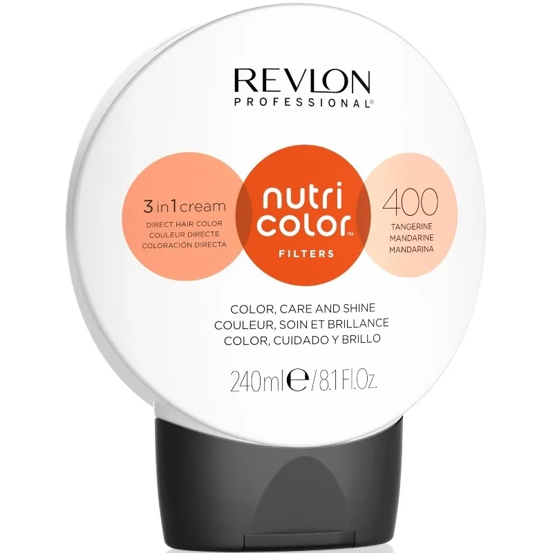 Cremă colorantă 3 în 1, Revlon, Nutri Color Filters 400 Mandarin, 240ml — preț și oferte