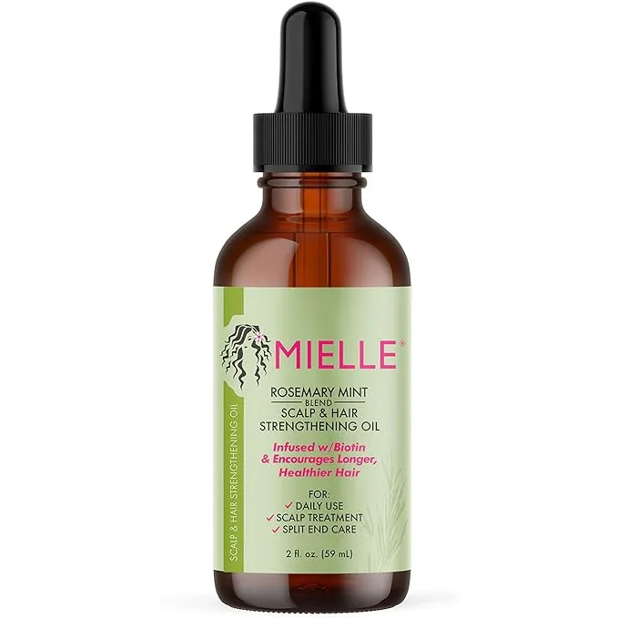 Ulei pentru scalp și păr, Mielle, Rosemary Mint, 59ml — preț și oferte