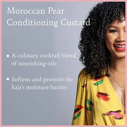 Custard de condiționare pentru păr, Camille Rose Naturals, Moroccan Pear, 355ml — preț și oferte
