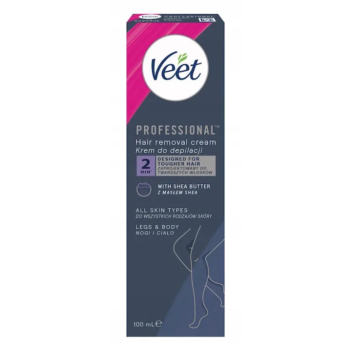 Cremă depilatoare, Veet, 100 ml, toate tipurile de piele — preț și oferte
