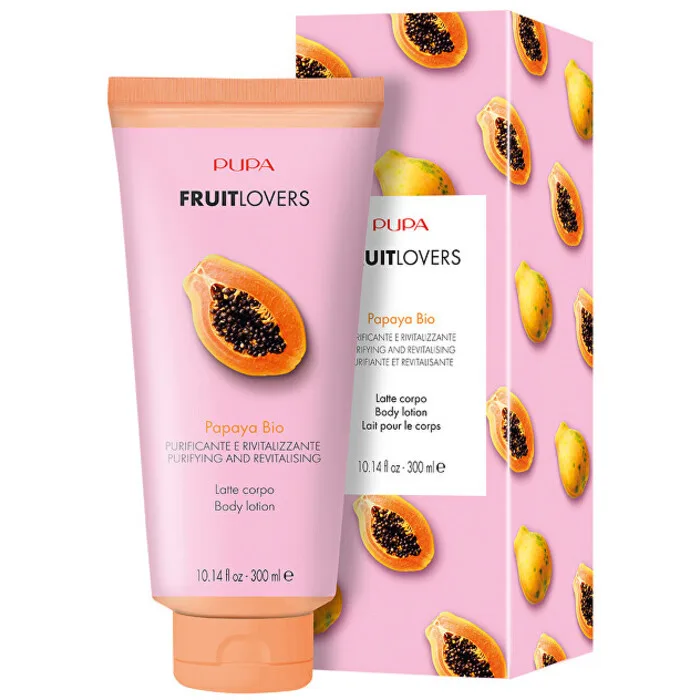 Lotiune de corp, Pupa Milano, Fruit Lovers Papaya Bio, 300ml — preț și oferte