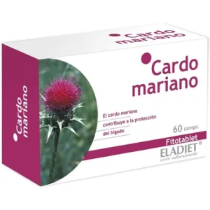 Supliment alimentar Eladiet Cardo Mariano, 60 capsule