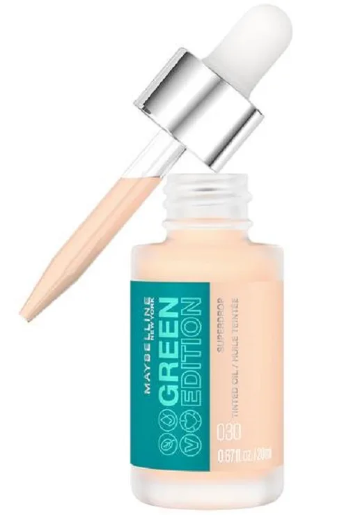 Fond de ten, Maybelline New York, Green Edition Superdrop Tinted Oil, 20ml — preț și oferte