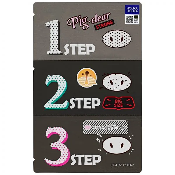 Set Îngrijire Ten, Holika Holika, 3 Pași, Negru — preț și oferte