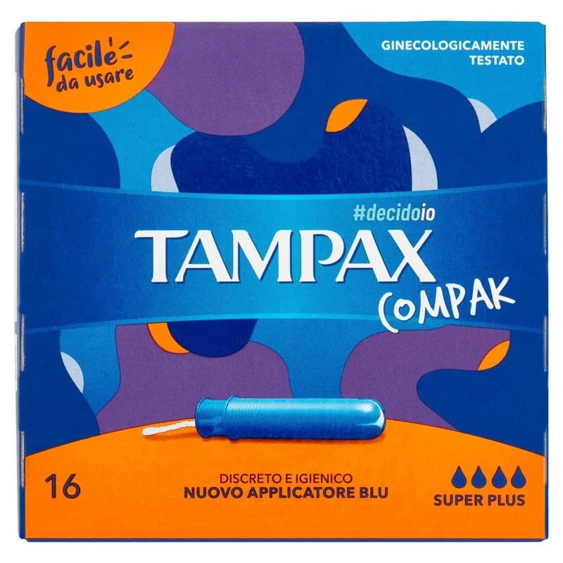 Tampon Tampax Compak Super Plus alb — preț și oferte