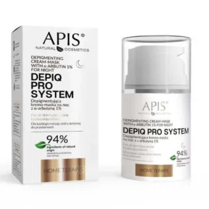 Cremă Masca Depigmentare Apis Depiq Pro, Alpha-Arbutin 1%, 50ml