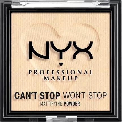 Pudră matifiantă, NYX, Can't Stop Won't Stop, Fair NYX Professional Makeup — preț și oferte