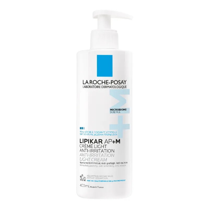 Crema cu tripla actiune Lipikar Light AP+M, 400 ml, La Roche Posay — preț și oferte