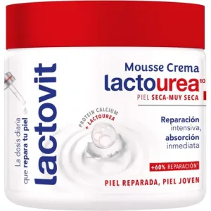 Mousse hidratant, Lactovit, 400 ml, piele uscată