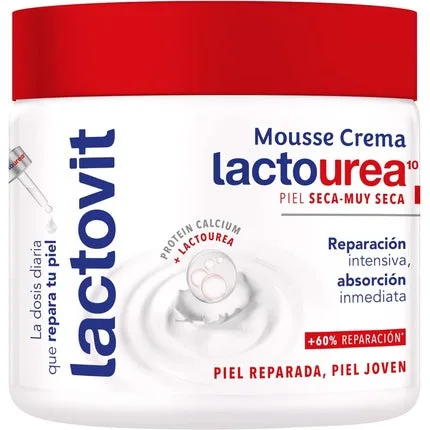 Mousse hidratant, Lactovit, 400 ml, piele uscată — preț și oferte