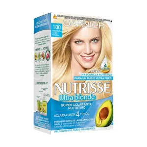 Vopsea de păr, Garnier Nutrisse, 100 Extra Light Blond