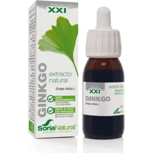 Extract natural, Soria Natural, Ginkgo Biloba, 50ml