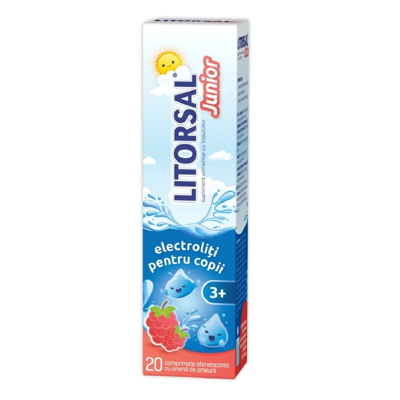 Litorsal Junior 3+ ani, 20 comprimate efervescente, Zdorvit ZDROVIT — preț și oferte