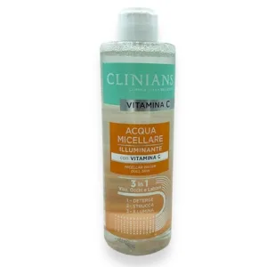 Apa micelară Clinians, 3 în 1, cu vitamina C, 400ml