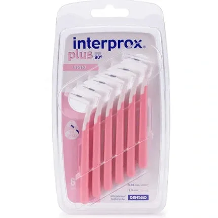Interprox Interproximal Plus Nano, set 6 bucăți, roz — preț și oferte