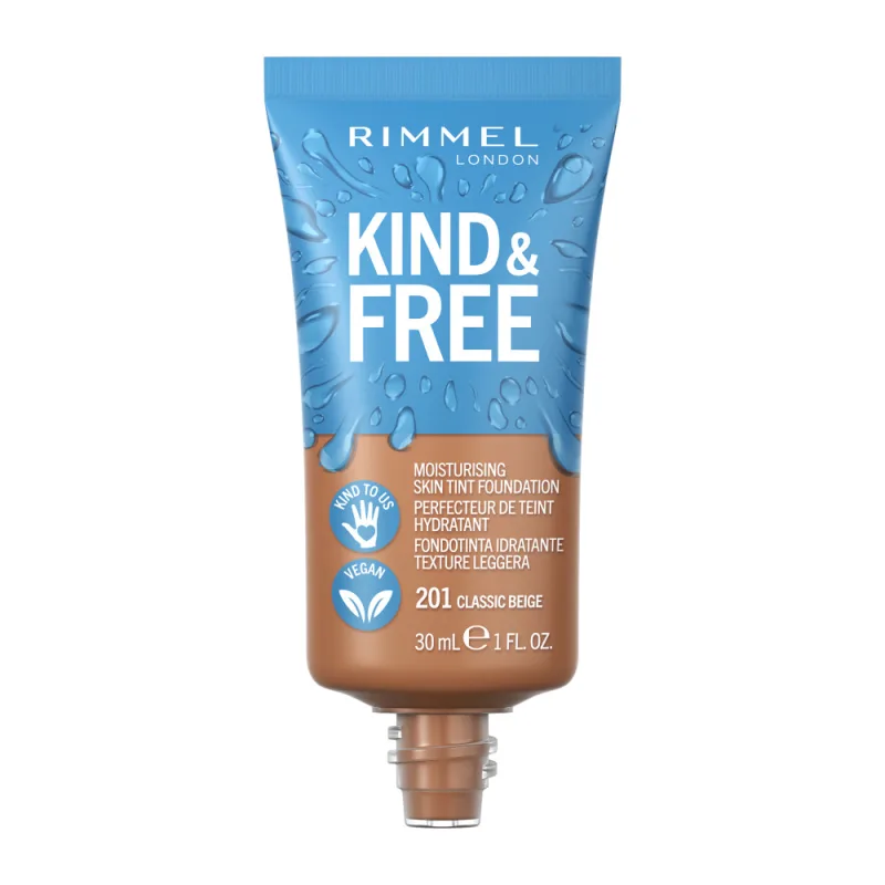 Fond De Ten, Rimmel, Kind & Free, 201 Classic Beige, 30ml Rimmel London — preț și oferte