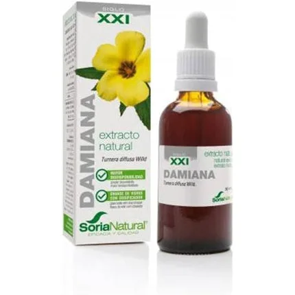 Extract Damiana, Soria Natural, 50ml — preț și oferte