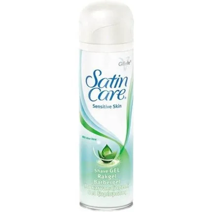 Spumă de ras, Gillette, Satin Care, 200 ml, pentru piele sensibilă — preț și oferte