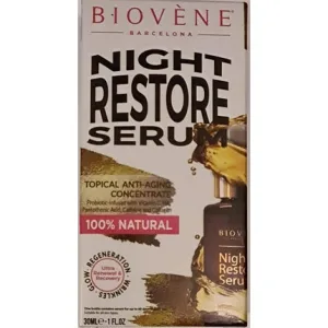 Ser anti-îmbătrânire, Biovene, Night Restore, 50g