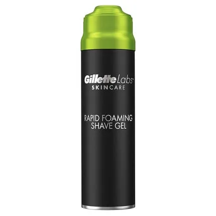 Gel de bărbierit, Gillette, Rapid Foaming, negru-verde, 198ml — preț și oferte