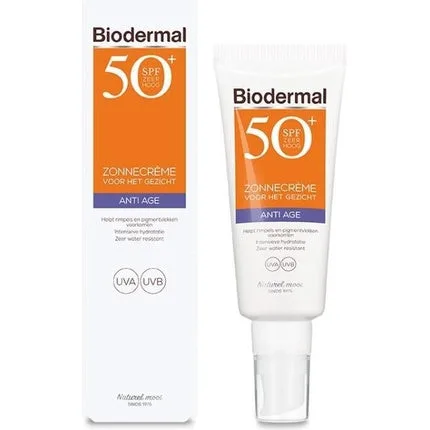 Cremă protecție solară, Biodermal, Anti Age, SPF 50, 40ml — preț și oferte