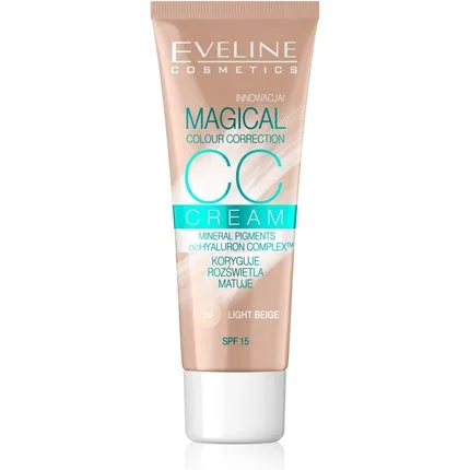 Cremă CC, Eveline Cosmetics, 50 Light Beige — preț și oferte