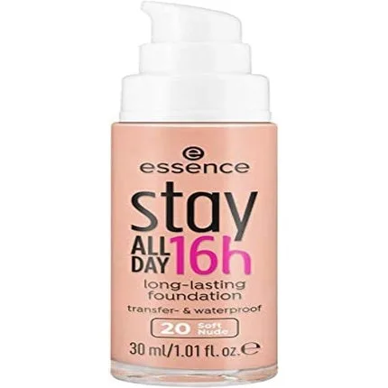 Fond de ten, Essence Stay All Day, Soft Nude 30ml — preț și oferte