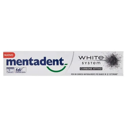 Pastă de dinți, Mentadent, cărbune activ, 113g — preț și oferte