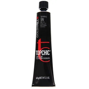 Vopsea de par, Goldwell, Topchic, 5N Saten Deschis, Tub 60ml