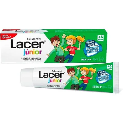 Pastă de dinți, Lacer, Junior Mint Gel 75ml — preț și oferte