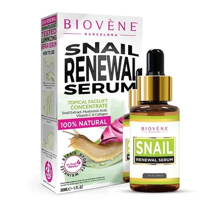 Serum facial, Biovène, Snail Renewal, 30 ml — preț și oferte