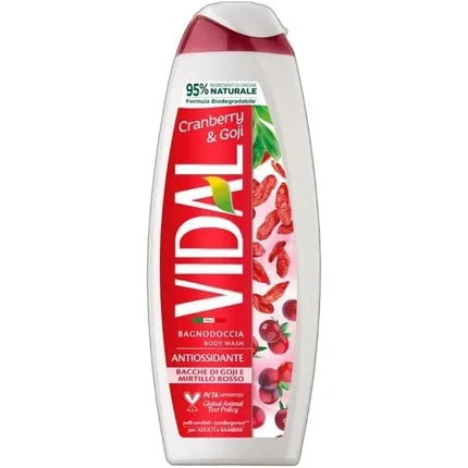 Gel de dus, Vidal, Goji si Merisoare 500ml — preț și oferte